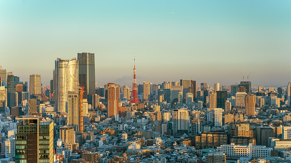 東京都港区の街並み