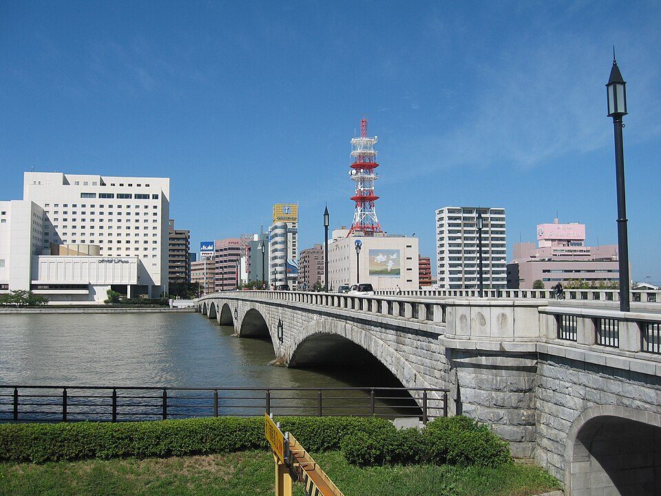 新潟市の萬代橋