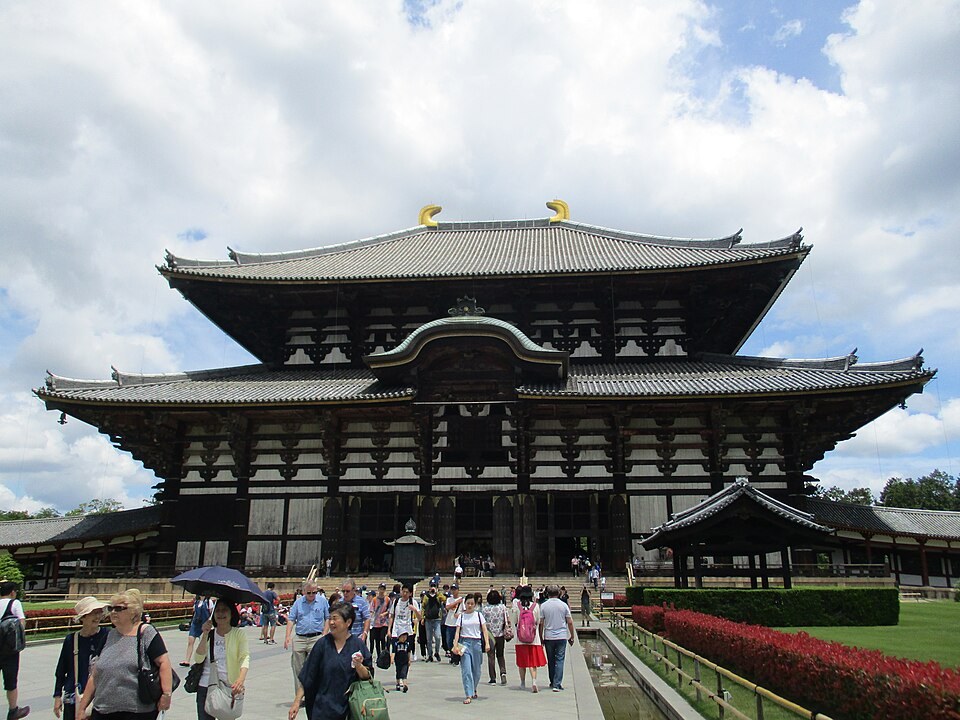東大寺の大仏殿（奈良県）