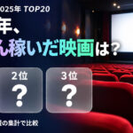 2025年の映画興行収入ランキングTOP20｜邦画・洋画の総合順位