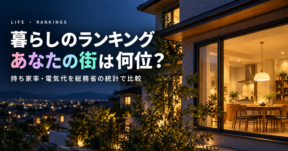 暮らし・日用品のランキングまとめ